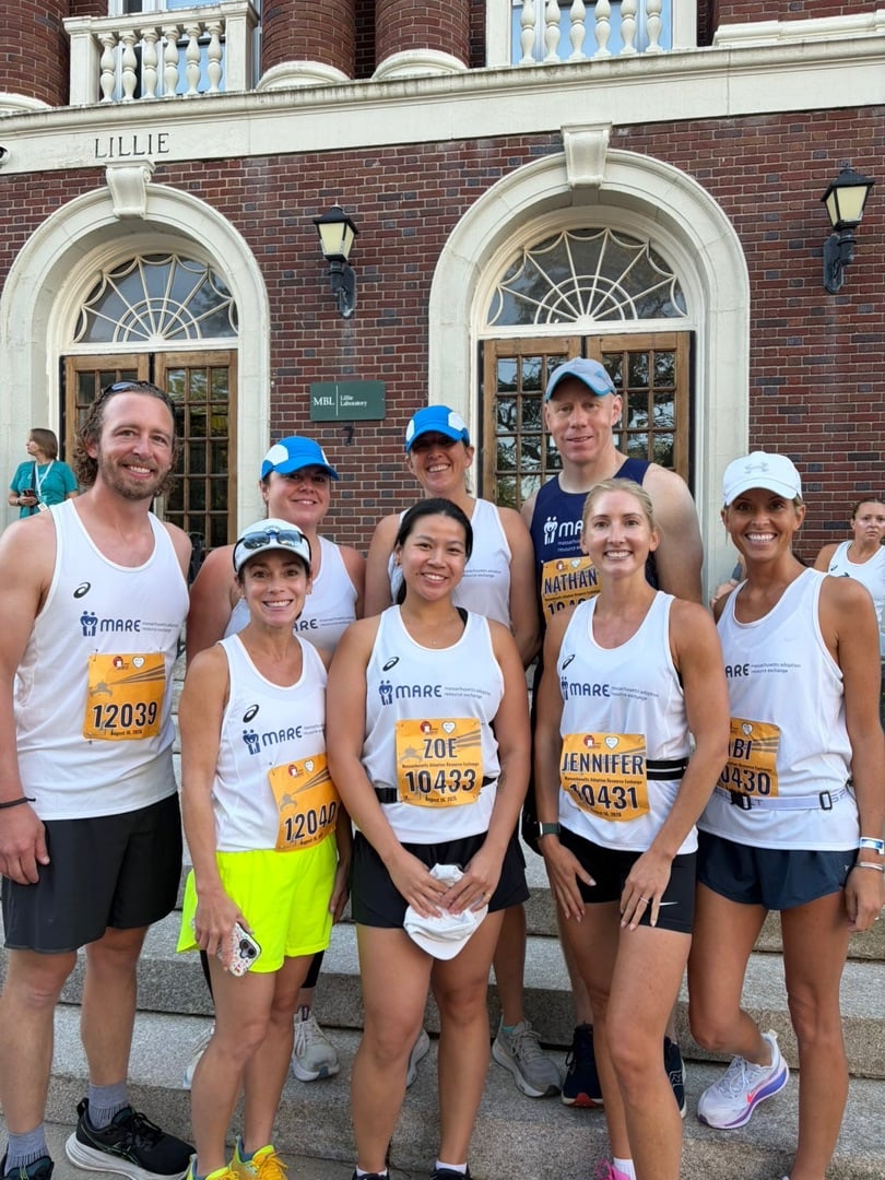 The Falmouth Road Race team