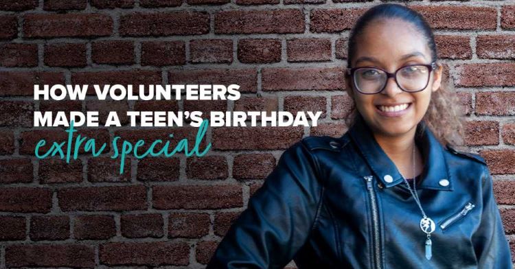 How Volunteers Made a Teen's Birthday Extra Special